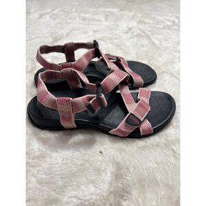 Taos new wave pink white sandal women size 6
